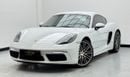 بورش كايمان 718 Std 2.0L A/T 2020 Porsche 718 Cayman, 1 Year Warranty, Full Service History, Excellent Condition, GC