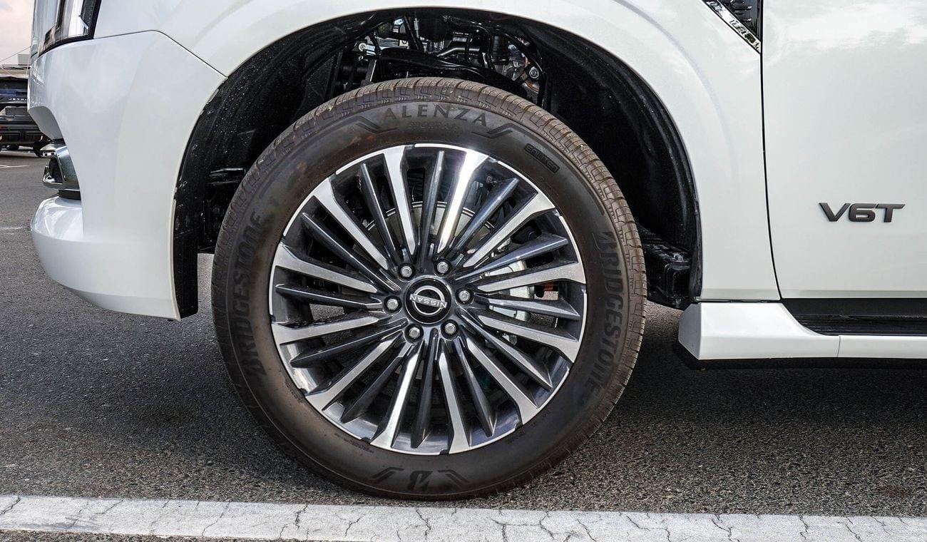 Nissan Patrol LE PLATINUM CITY Nissan patrol full option white roof black 2026 LE 3.5TT ALL COLUOR