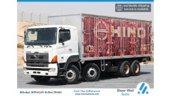 Hino 700 2010 | BRAND NEW l HINO 700 SERIES 4041 8X4 | 12Ton RIGID TRUCK WITH DRY BOX | GCC SPECS
