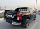 تويوتا هيلوكس GLX 2021 2.7 ENGINE 4 CYLINDER BLACK COLOR INSIDE BLACK AND RED GCC SPECS VERY GOOD CONDITION
