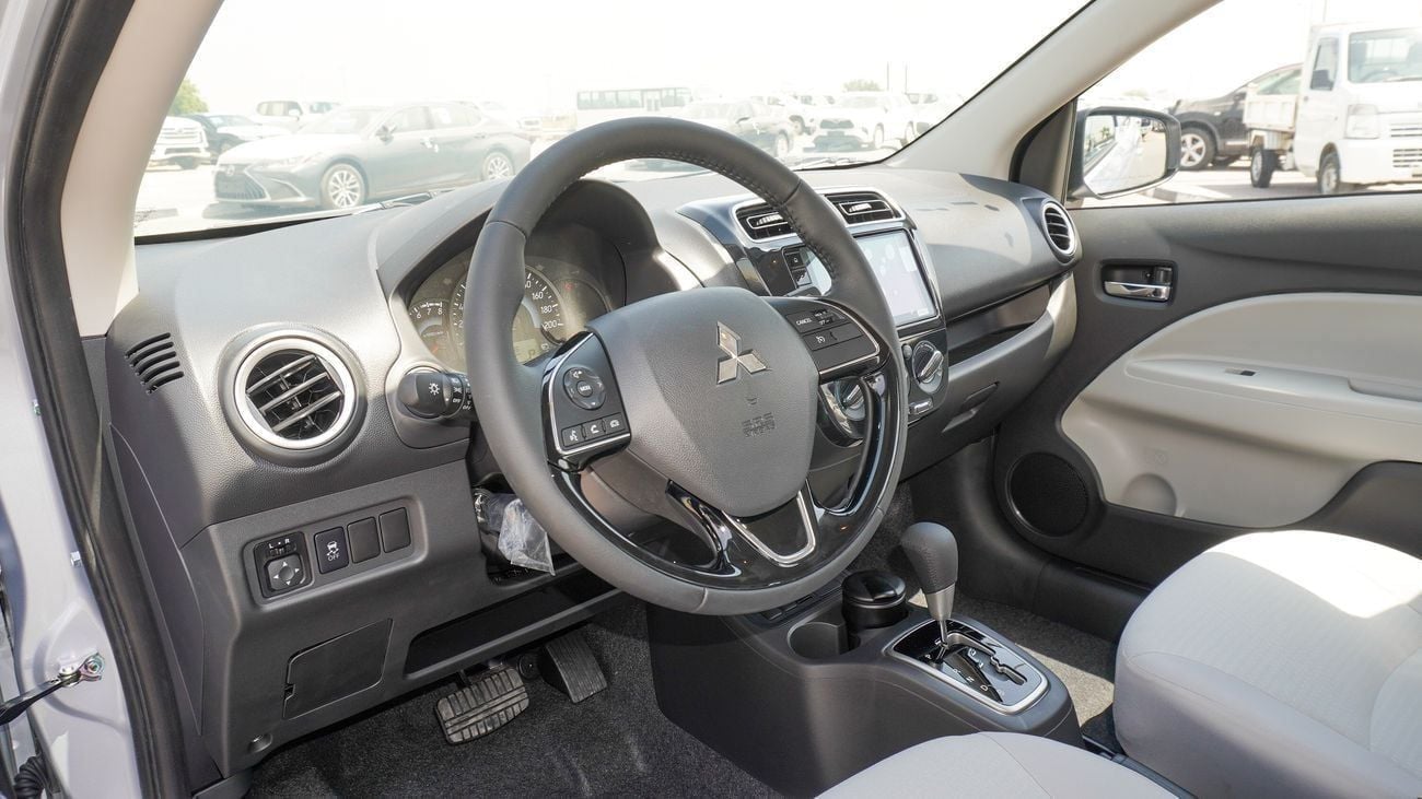 Mitsubishi Attrage Brand New Mitsubishi Attrage 2025 Export 1.2L 2WD Petrol|Silver/Grey|ATTRAGE-HL-25|