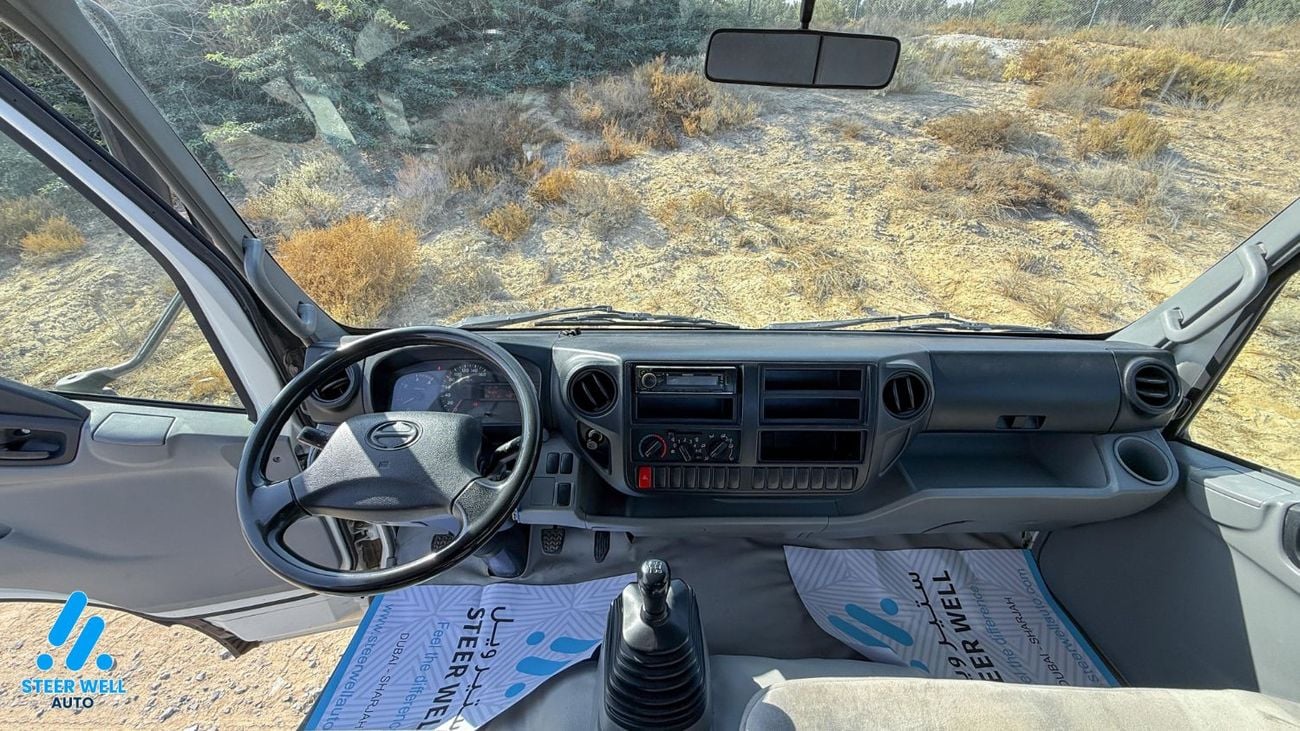 Hino 300 GCC Specs | White| RWD | Manual | Bare Chassis