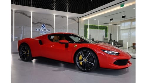 Ferrari 296 GTB V6 TURBO HYBRID - COUPE | GCC SPECS - WARRANTY JULY 2026 + SERVICE JULY 2030