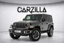 Jeep Wrangler SAHARA Jeep Wrangler 3.6 V6 2-Door 2022 l Full Agency Service l AED 2,252 / Monthly