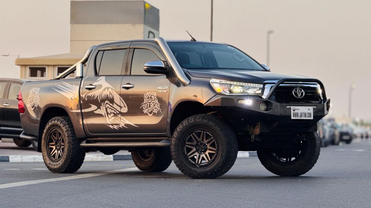 Toyota Hilux DOUBLE CABIN | 2019 | 2.8L DIESEL ENGINE | AUTOMATIC TRANSMISSION | 4WD | RHD | OFFROAD EDITION