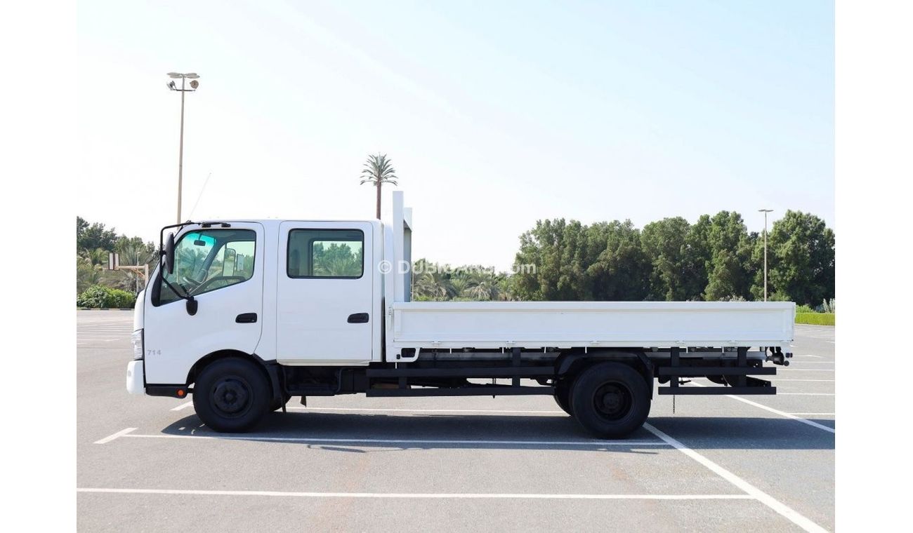 هينو 300 Series 714 | 3 Ton | Dual Cab Truck | Excellent Condition | GCC