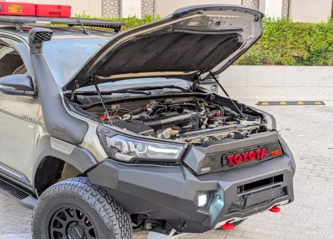 Toyota Hilux 2021 ADVENTURE V6 4.0L V6 GCC FULLY MODIFIED TRD OFF-ROAD IN EXCELLENT CONDITION