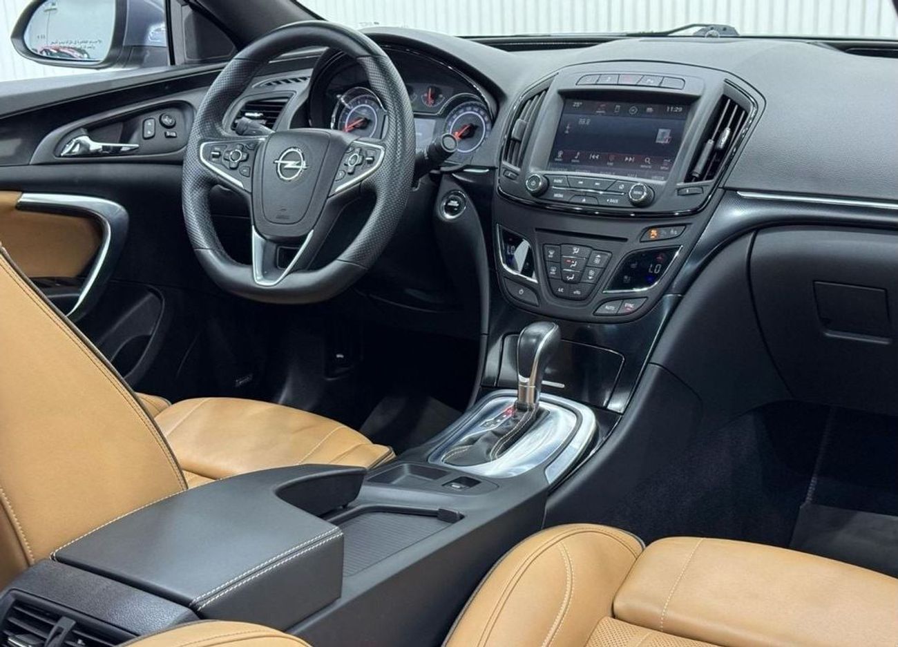 أوبل إنسيجنيا Std 1.6L 2017 Opel Insignia Turbo OPC Line, Full Options, Service History, Excellent Condition, GCC