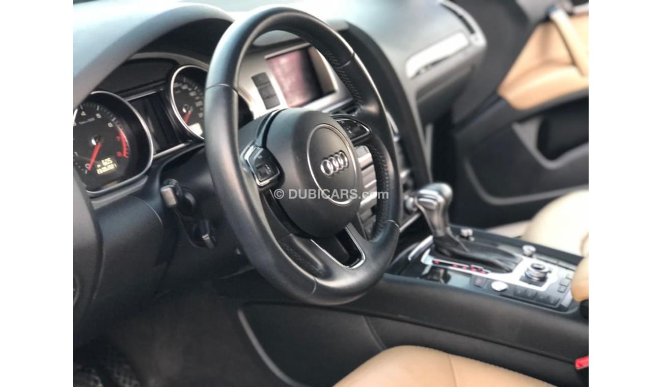 أودي Q7 النوع : اودي Q7 الموديل : 2013 المواصفات :     خليجي فل مواصفات بانوراما شاشه وتحكم كهربي كامل  وتشغ