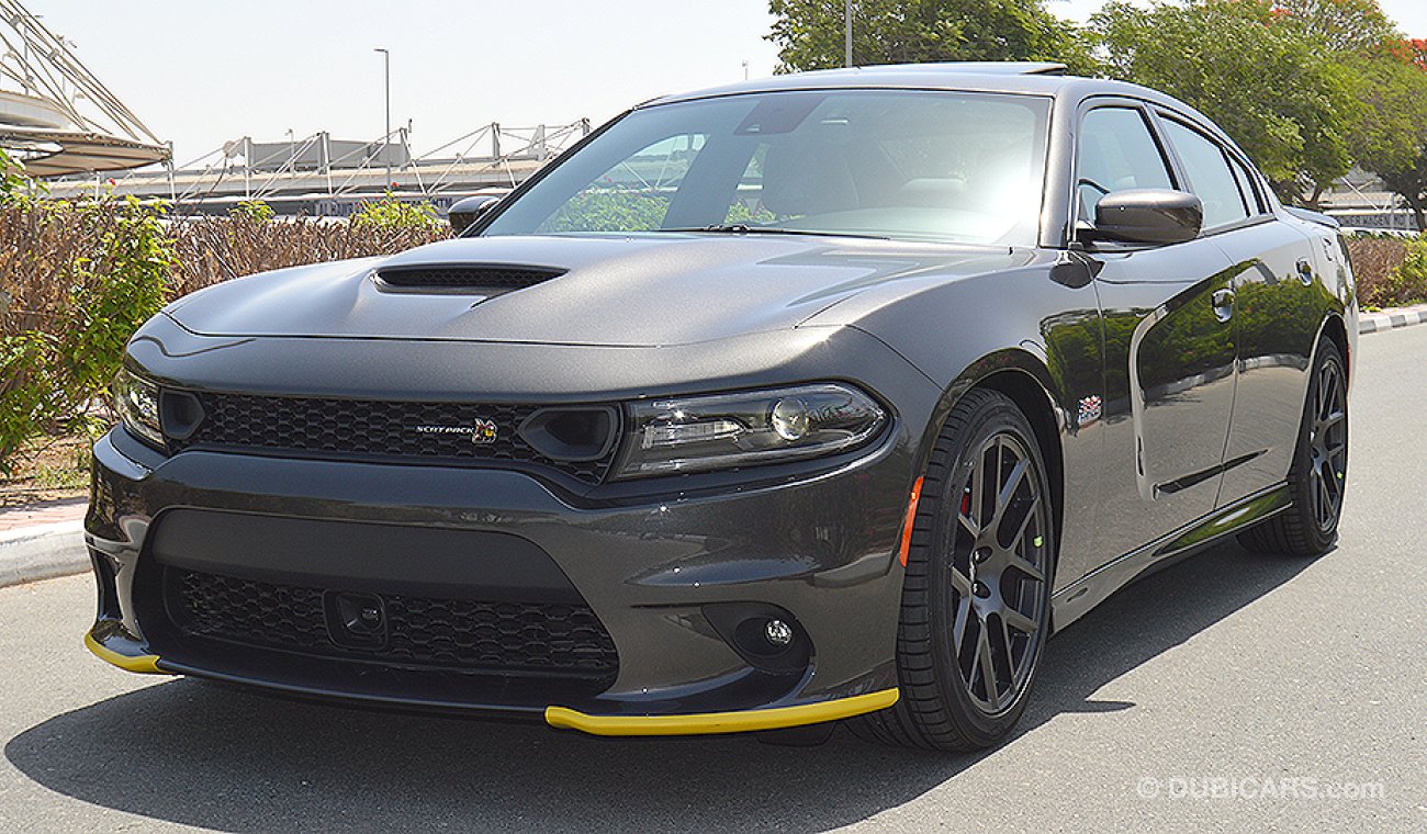 Dodge Charger 2019 Scatpack SRT, 6.4L V8 GCC, 0km with 3 Years or 100,000km Warranty