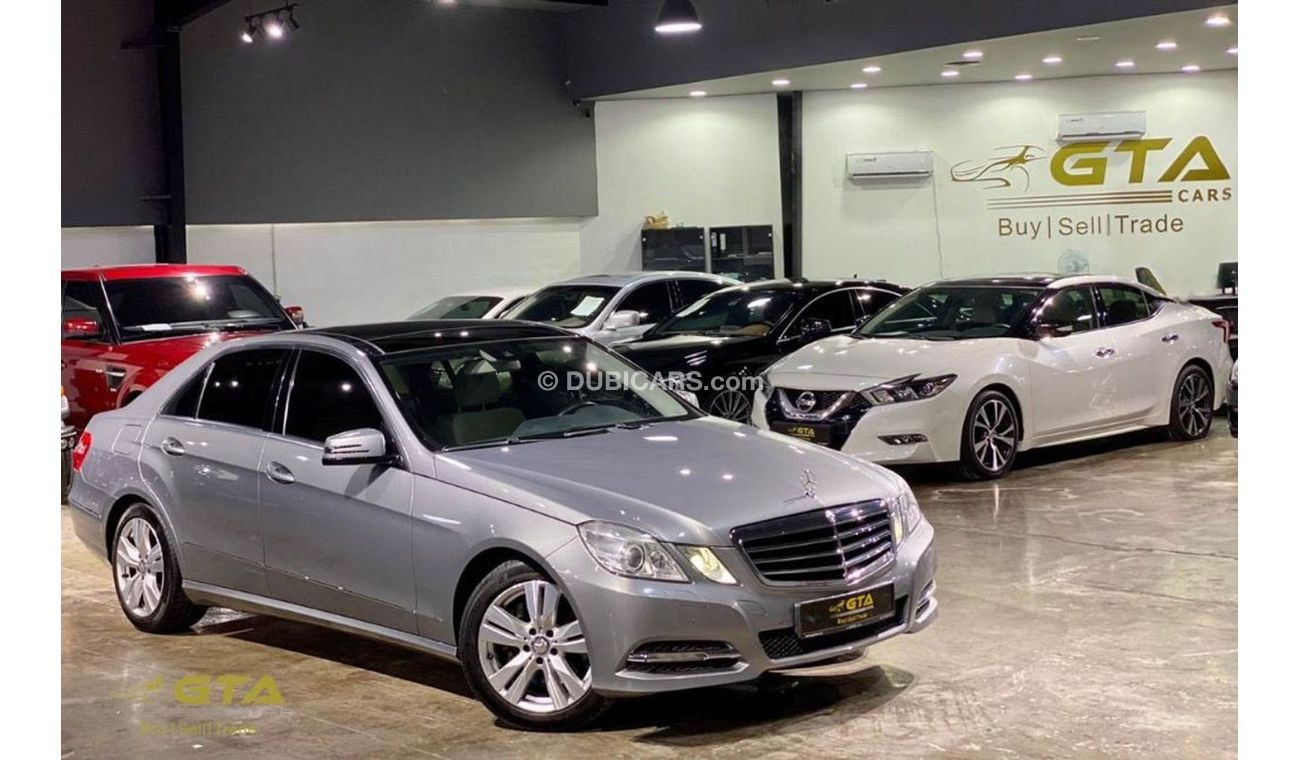 مرسيدس بنز E300 2011 Mercedes E300, Service History, GCC, Immaculate Condition