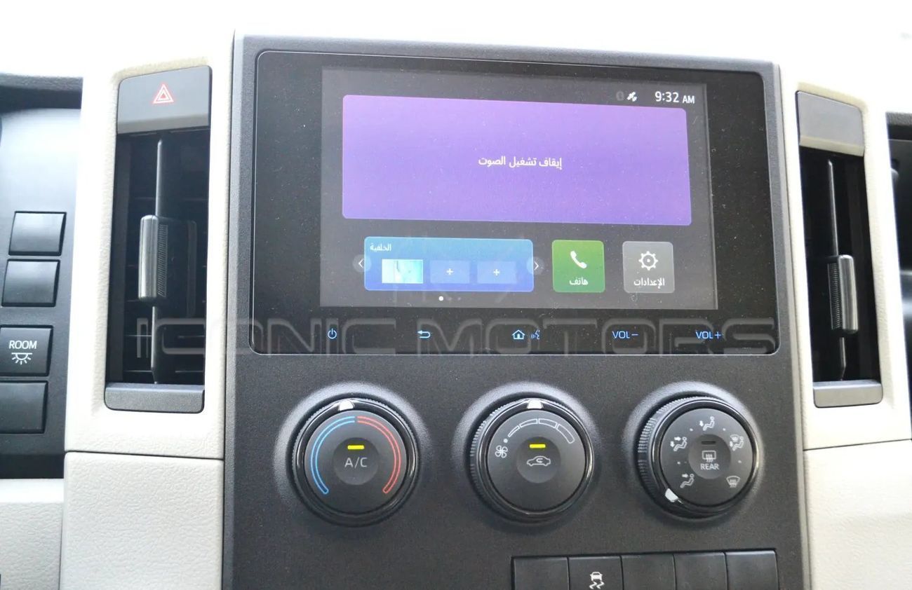 تويوتا هاياس 3.5L PETROL MANUAL HIGH ROOF 13- SEATER PASSENGER