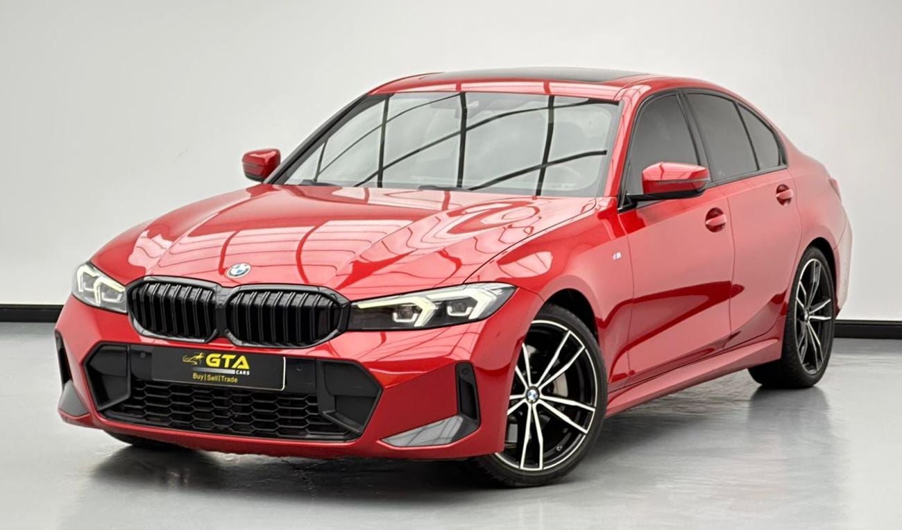 بي أم دبليو 330i 2023 BMW 330i M-Sport, 04/2028 BMW Warranty + Service Contract, BMW Full Service History, GCC