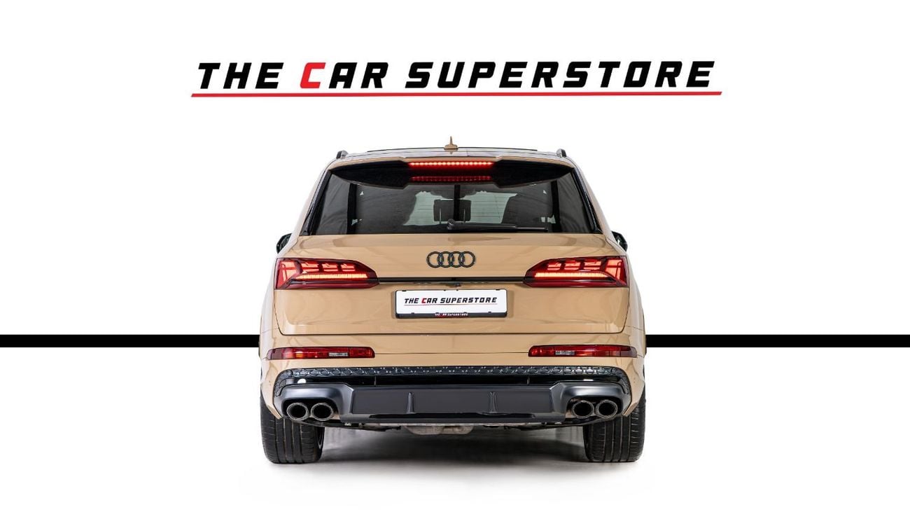 أودي SQ7 2025-Twin Turbo V8-Al Nabooda Warranty-Exclusive Color-Sports Exhaust-22 Inch Rims