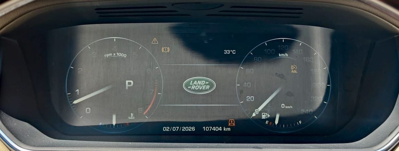 لاند روفر رينج روفر HSE V8 5.0L 2016 GCC