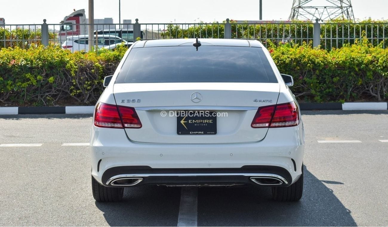 Mercedes-Benz E 350 Avantgarde MERCEDES E350 AMG / USA / 2014 / Under Warranty
