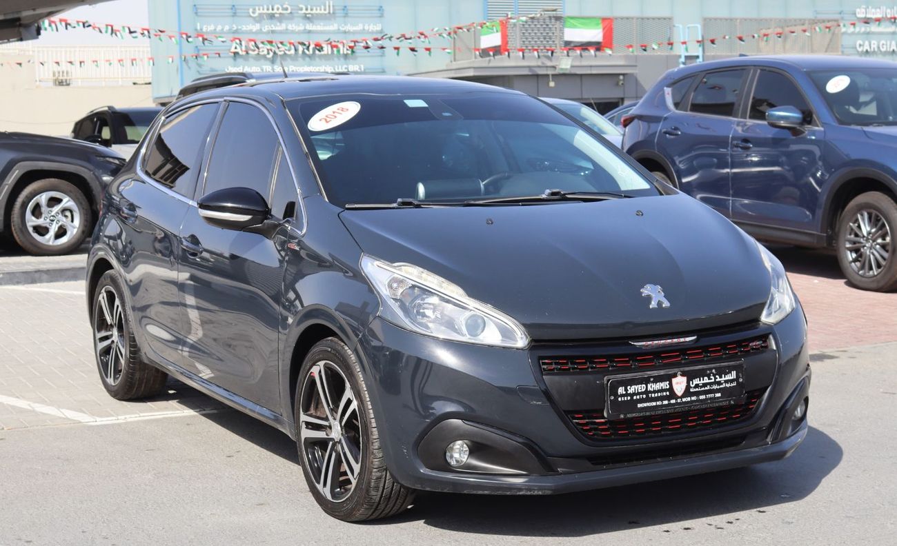 بيجو 308 بيجو 208 - موديل 2018 - خليجى  - بدون حوادث - محرك 1.6 - GT LINE - بحاله ممتازة