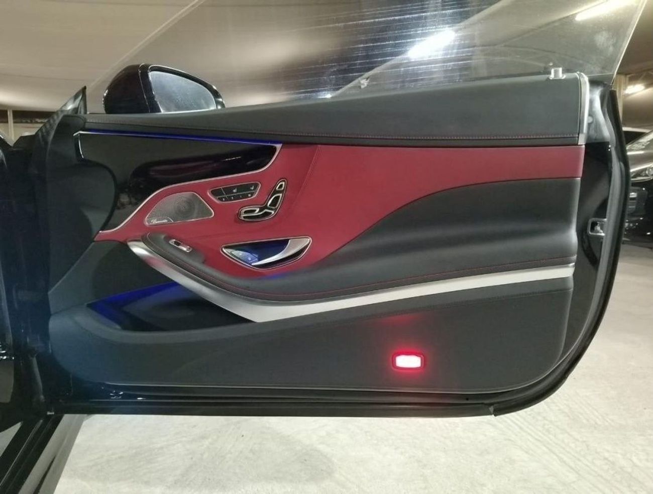 مرسيدس بنز S 550 كوبيه MERCEDES S CLASS COUPE S550 BLACKBISON WALDAERO KIT 4.7L 2015, BURMESTER SPEAKER, SIX BUTTONS AND MO