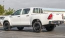 تويوتا هيلوكس (LHD) TOYOTA HILUX DC 2.4D MT 4X4 P.WINDOW MY2023 – WHITE