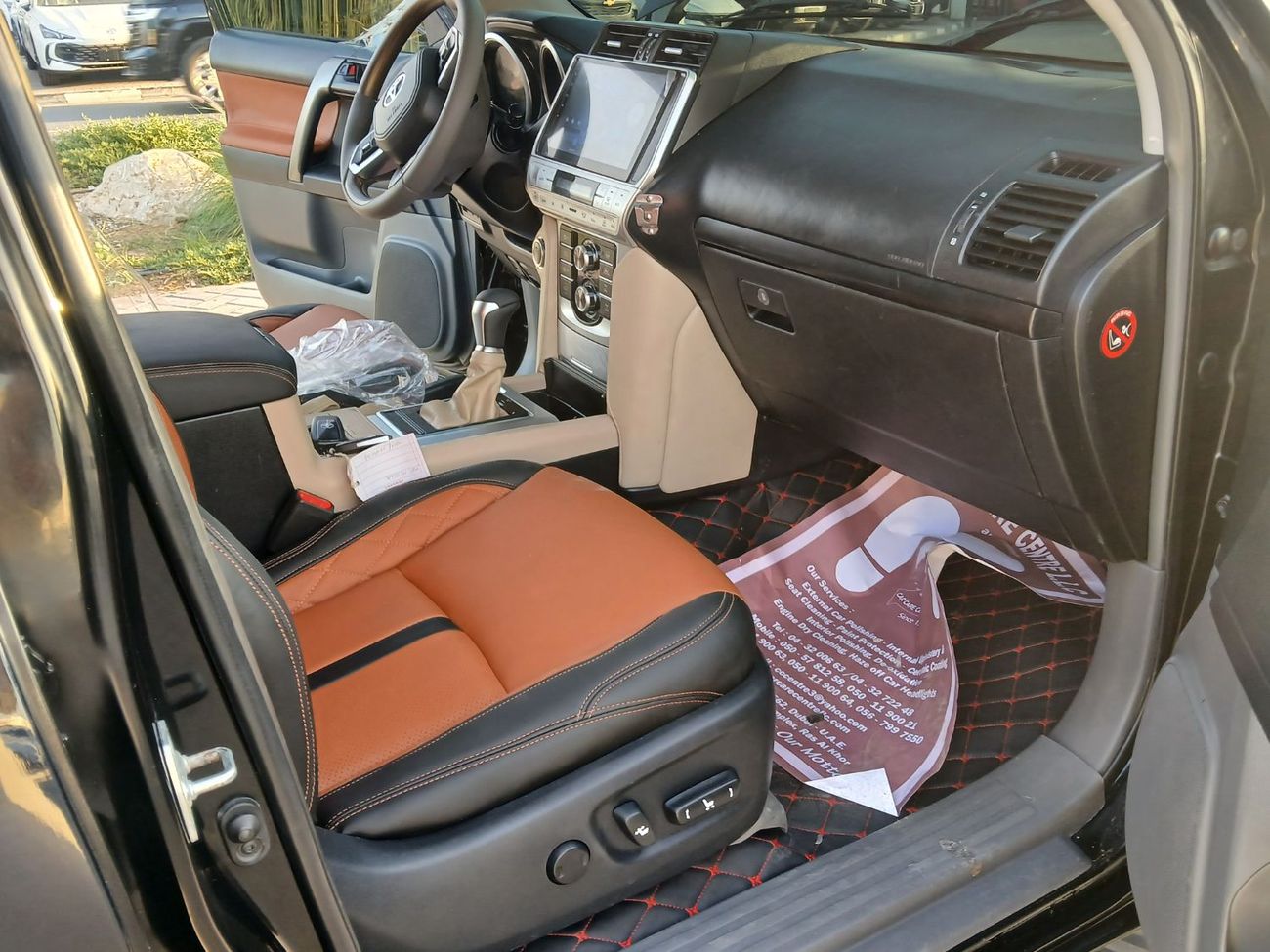 تويوتا برادو Toyota prado 2013Model TXL 2.7L v4 petrol Engine Colour Black push start Transmission Automatic Inte