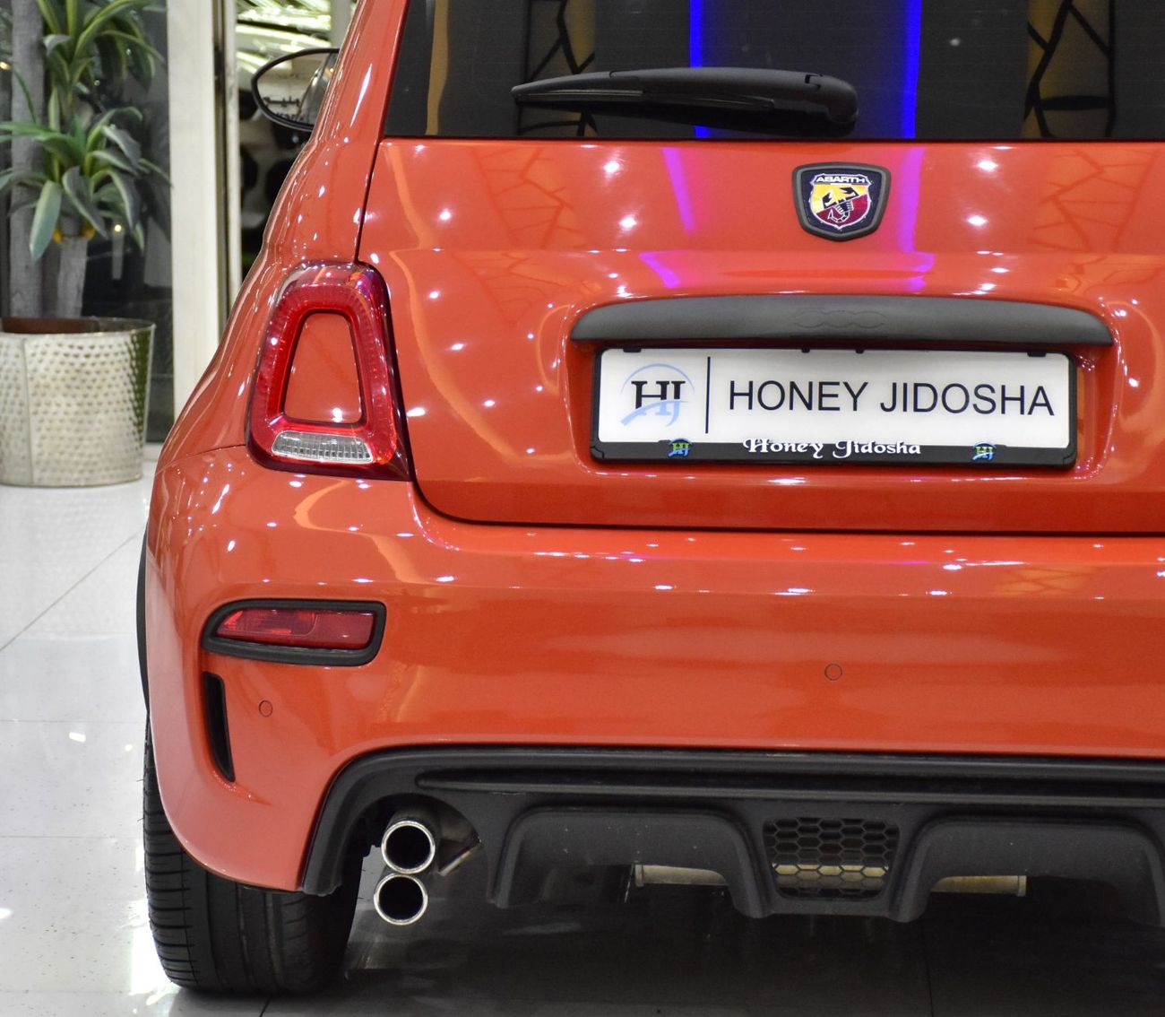 Abarth 695 EXCELLENT DEAL for our Abarth 695 Turismo ( 2023 Model ) in Orange Color GCC Specs