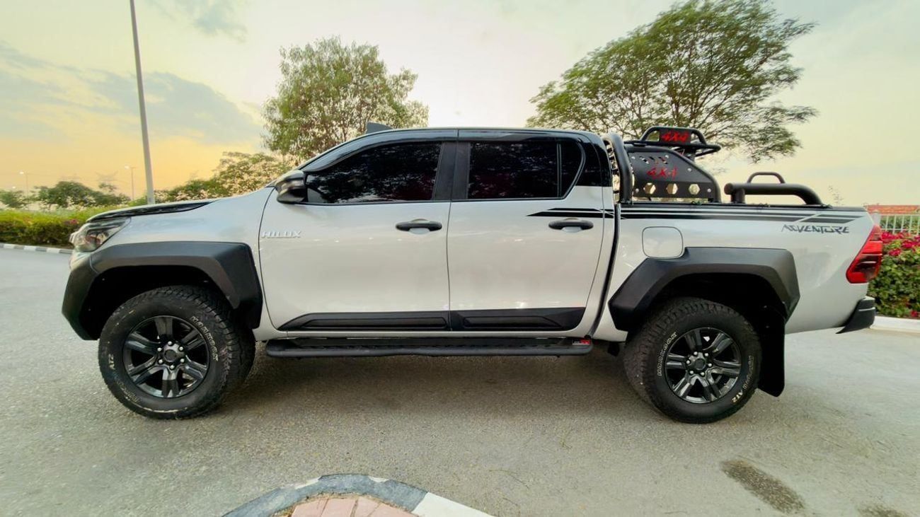 Toyota Hilux GR SPORTS BODY KIT INSTALLED | DOUBLE CABIN | SPORTS BAR WITH BASKET | POWER WINDOWS | AT | RHD