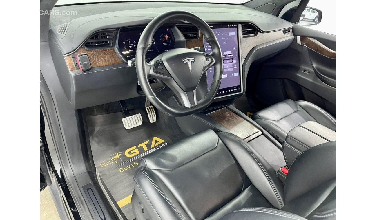 تيسلا موديل اكس 2019 Tesla Model X, Tesla Warranty-Full Service History-Service Contract-GCC