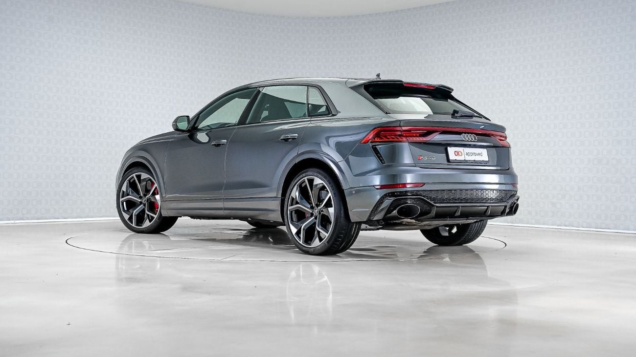 Audi RS Q8 quattro 4.0L | AED 5,108 PM | Up to 3 Years Unlimited Warranty | GCC