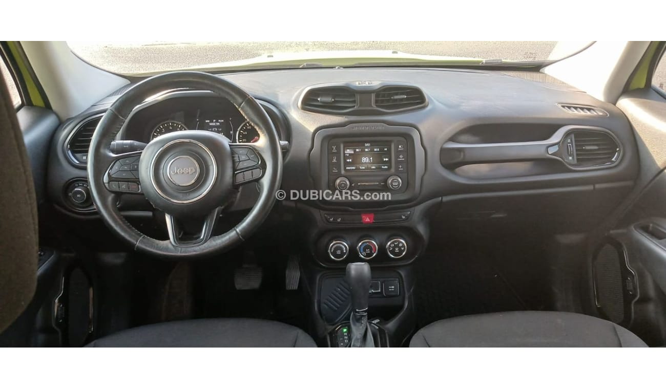 Jeep Renegade Jeep Renegade 2017 green color American specs