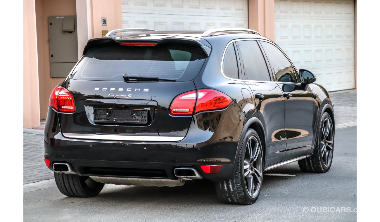 Porsche Cayenne S 2013 GCC under Warranty with Zero Down-Payment.