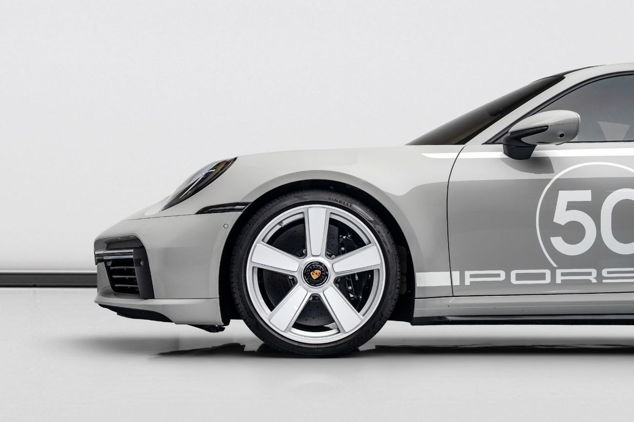 Porsche 911 Turbo S 3.8L (645 HP) Coupe 2025 Porsche 911 Turbo 50, 3.8L F6 AWD, 641 bhp, 8 Speed PDK.