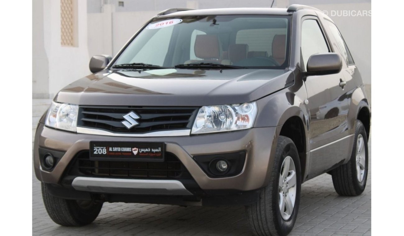 Suzuki Grand Vitara Std Std Std Suzuki Vitara 2016 GCC in excellent condition without accident