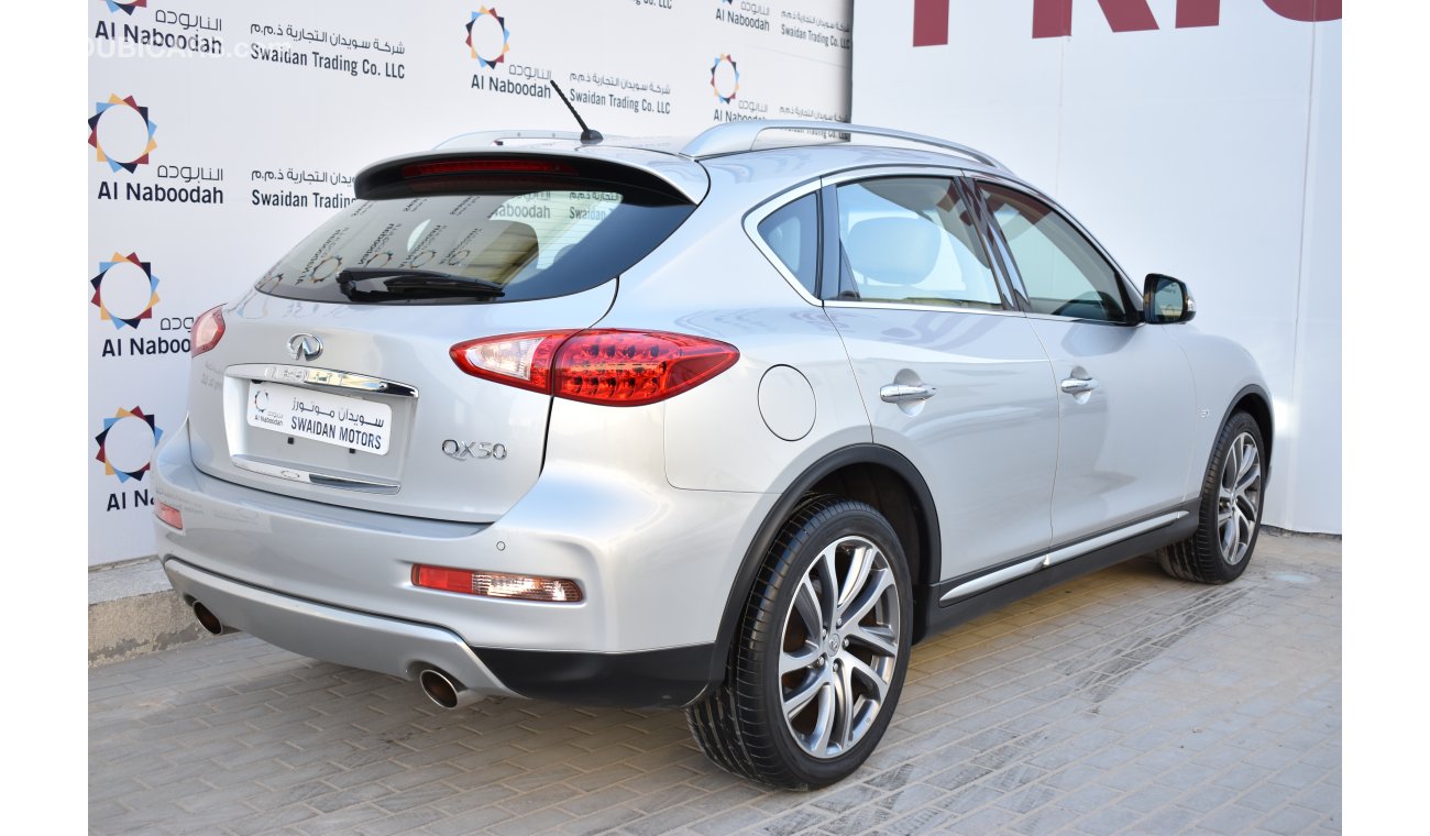 Infiniti QX50 3.7L LUXURY 2016 GCC DEALER WARRANTY