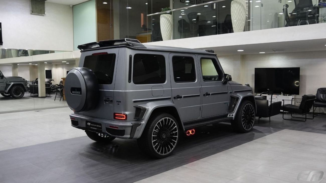 Mercedes-Benz G 63 AMG ORIGINAL BRABUS G700 2025 WITH CERTIFICATE – BRABUS CERTIFIED COMPLETE BUILD