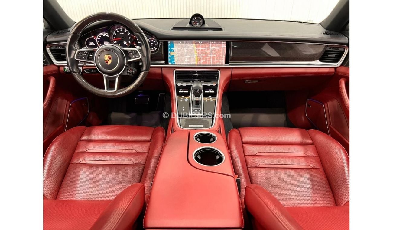Elegant Porsche Panamera Interior Red Gallery