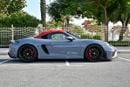 Porsche 718 Spyder 718 Spyder Manual | Grey | 4.0L Flat-6 | 414 HP | 3,267 KM