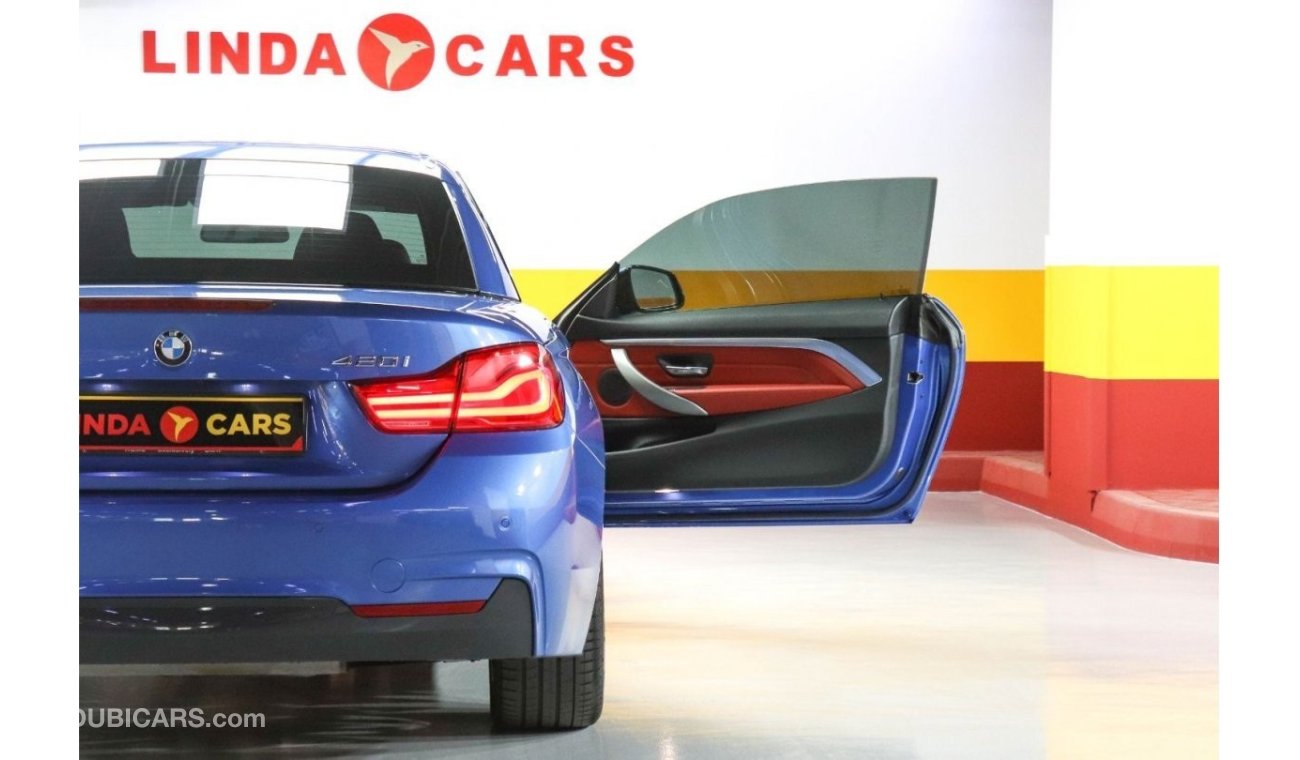 بي أم دبليو 420 BMW 420i Convertible 2018 GCC under Agency Warranty with Flexible Down-Payment.