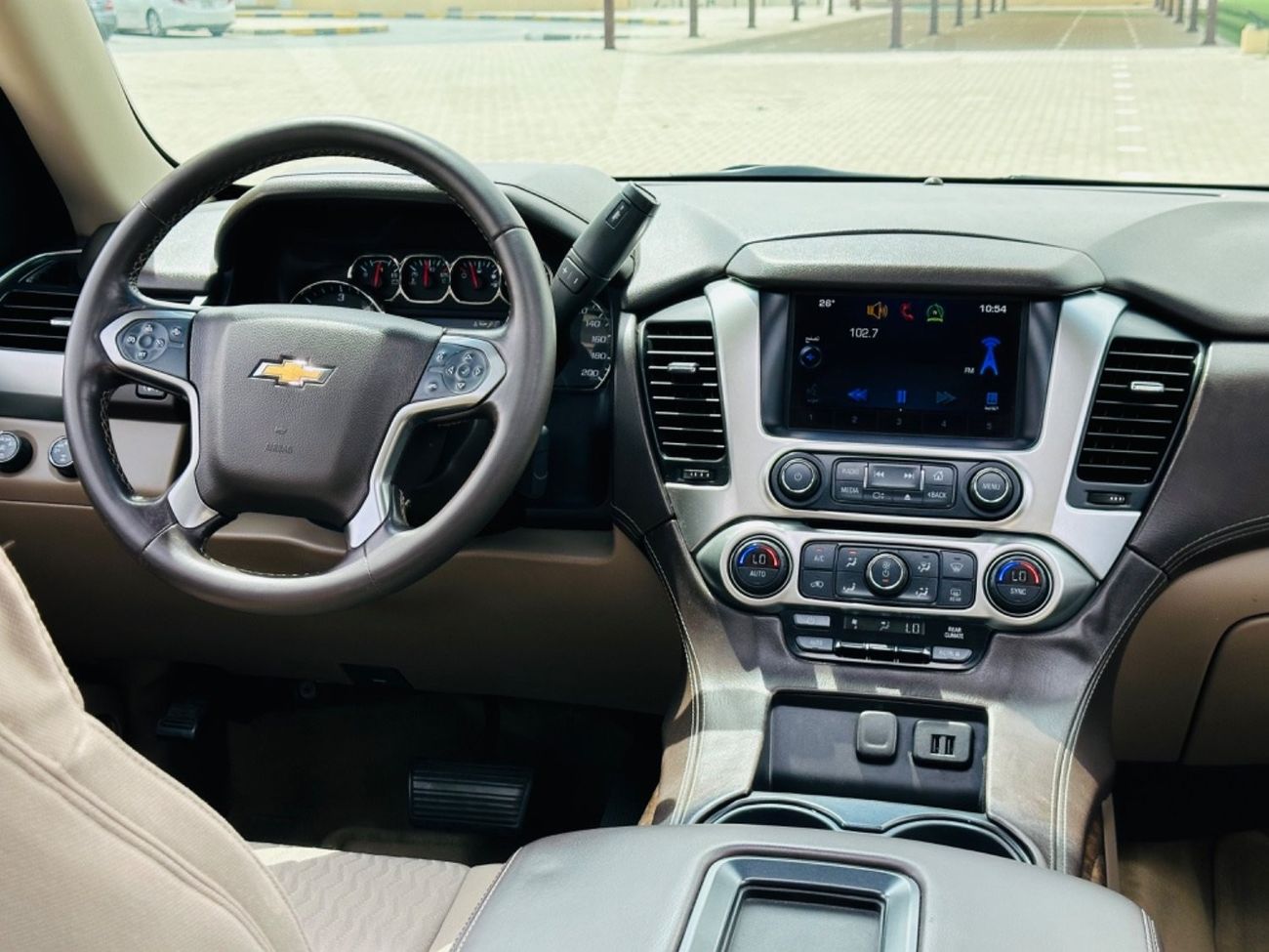شيفروليه تاهو CHEVROLET TAHOE LT MODEL 2015 GCC SPACE FULL OPTION