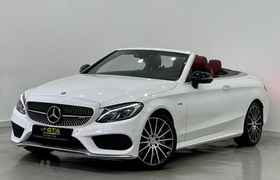Mercedes-Benz C 43 AMG Std 3.0L 2017 Mercedes C43 4MATIC Cabriolet, Mercedes Full-Service History, Excellent Condition, GCC