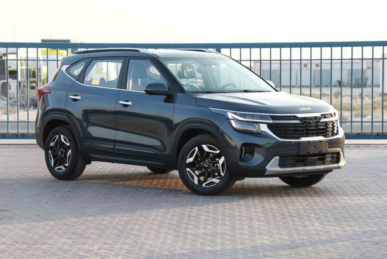 Kia Seltos 2024 KIA SELTOS 1.5 DELUXE - Grey inside Black | Export Only