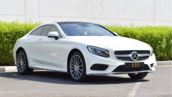 مرسيدس بنز S 500 كوبيه 4 Matic / GCC Specifications