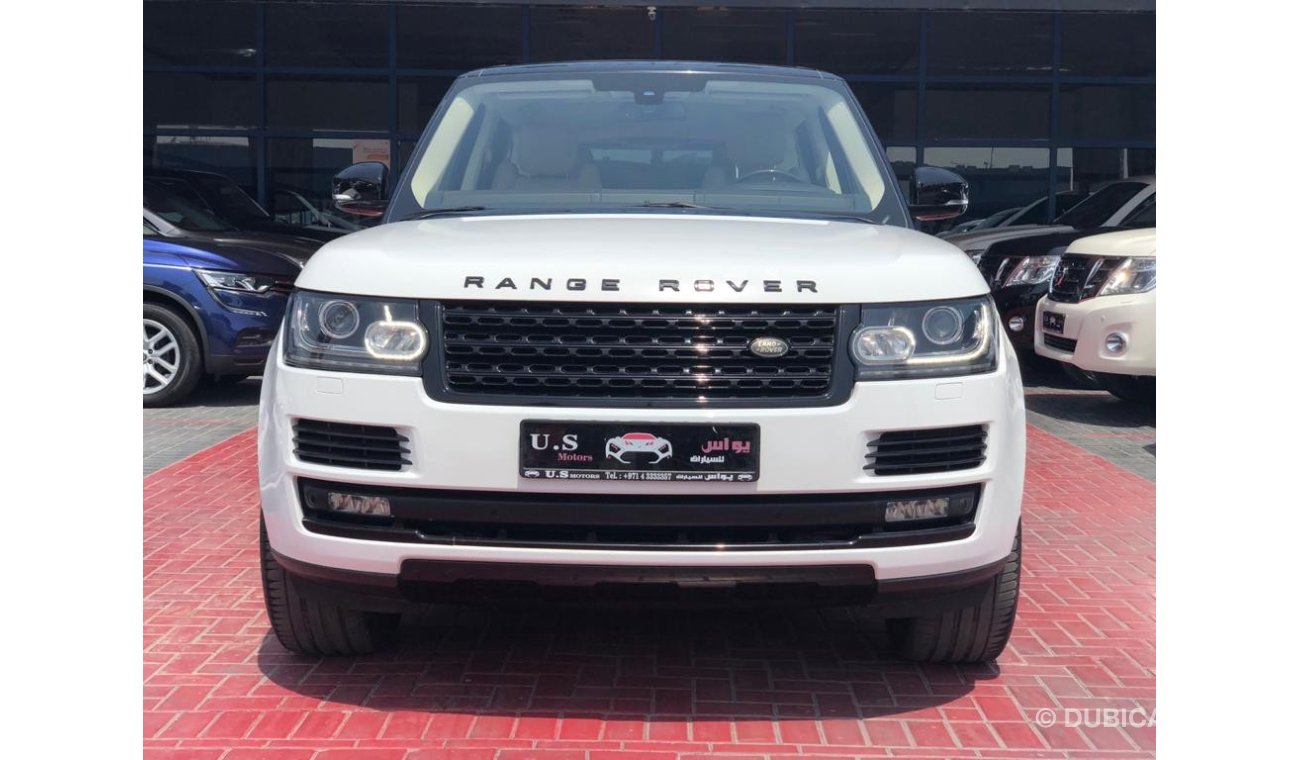 Land Rover Range Rover HSE VOGUE SE 2015 GCC SINGLE OWNER WITH FSH IN MINT CONDITION