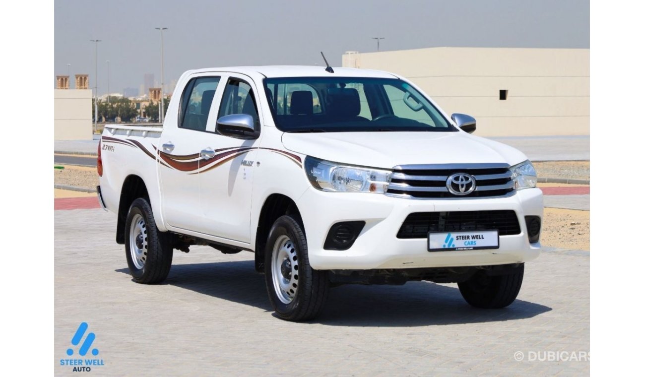 تويوتا هيلوكس GL 2.7L 4x4 Double Cab A/T Petrol / Like New Condition / Ready to Drive / Book now