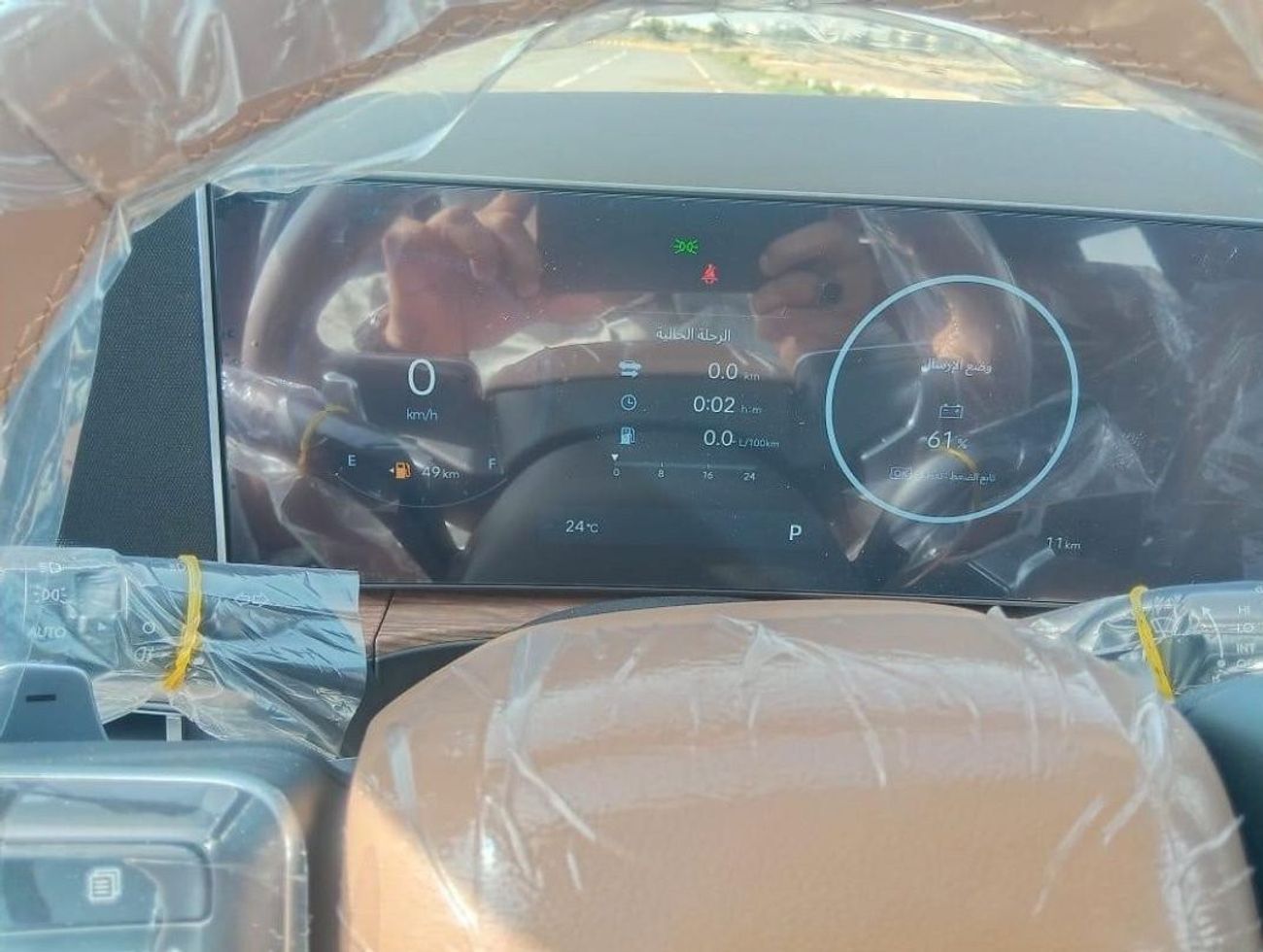 هيونداي سانتا في 2.5L PETROL 4WD LUXURY 2025