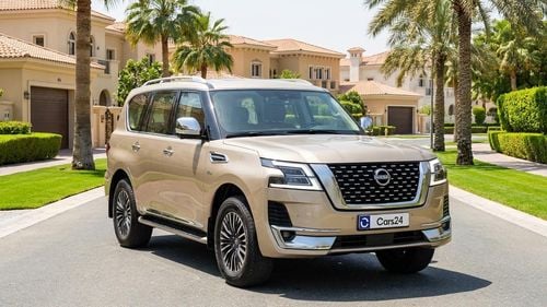 Nissan Patrol 2023 SE PLATINUM CITY | AED 2412/Month | 0 DP | 30 Day Return | Warranty | Service History