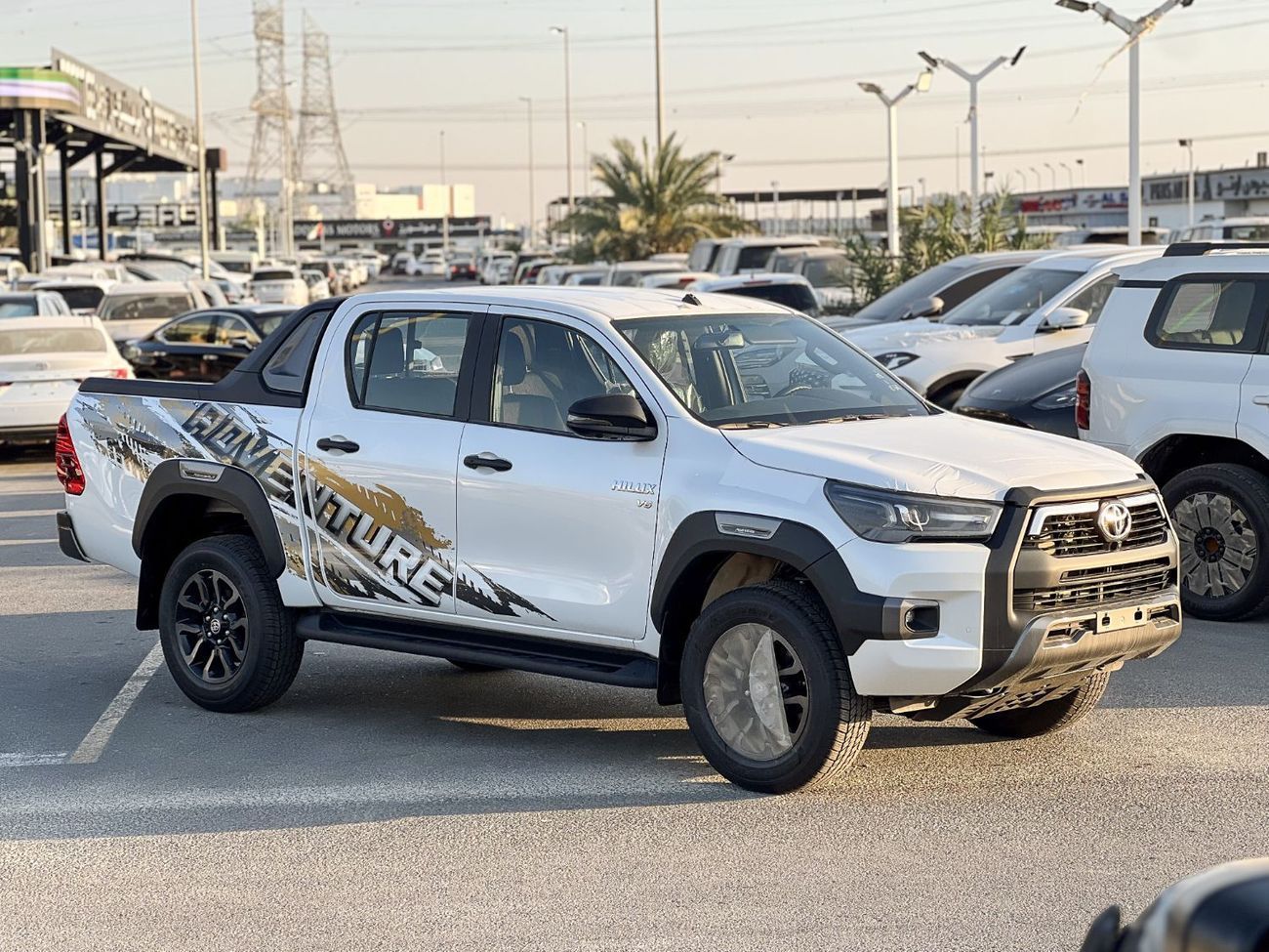 تويوتا هيلوكس أدفنتشر EXPORT ONLY - HILUX 4.0L (WITH AIR COMPRESSOR)