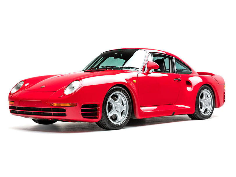 Porsche 959 cover - Front Left Angled