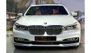 BMW 740Li LI - 2016 - FULL OPTION - EXCELLENT CONDITION-WE OFFER 0 DOWNPAYMENT FOR CAR LOAN- WARRANTY