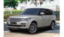 لاند روفر رانج روفر فوج إس إي سوبرتشارج Range Rover Vogue SE Supercharge GCC 2014 Under Warranty and Free service