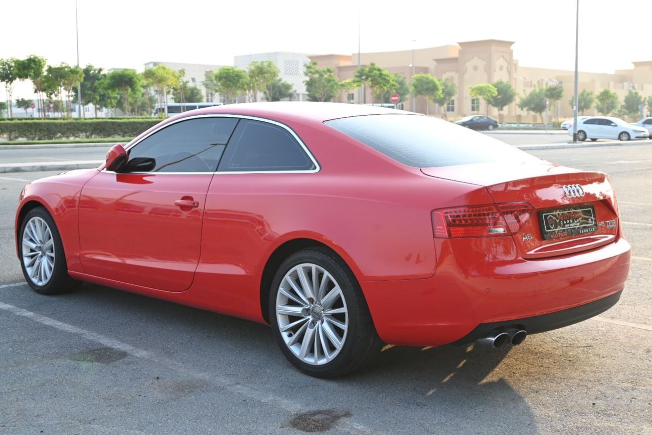 Audi A5 45 TFSI S-LINE - 0% DP - FULL AGENCY MAINTAINED - FIRST OWNER - AUDI A5 COUPE 4WD - GCC SPECS